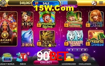 Provedores de Jogos 90Bet